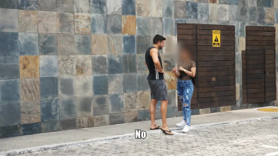 Antonio Mallorca - Risky Sex with a Dirty Venezuelan Slut on a Public Roof Top