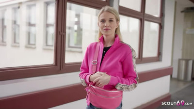 GERMAN SCOUT - Skinny Teen Nela Decker