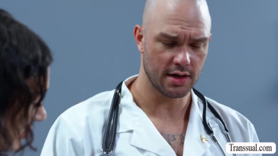 Damn! doctor dont pull out that dick inside my ass