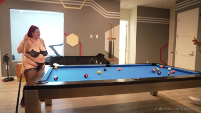Maria Bose - I fuck on a pool table! My friend won and I gave him the best blowjob