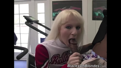 Blonde Teen Britni Gets A Special Multi-BBC Workout