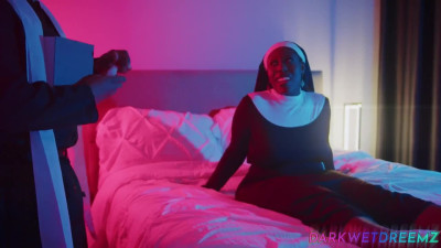 Nun darkwett gets her dick