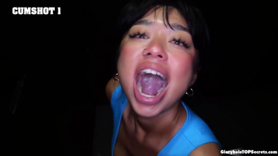 You're back for a FOURTH round of gloryholes Gia!
