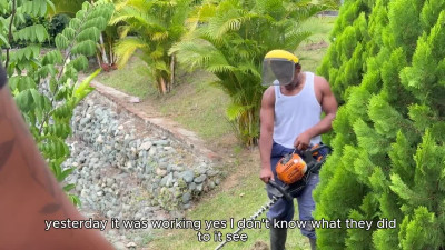 big booty ebony wants blue collar