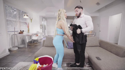 This Busty Housekeeper is Working Overtime