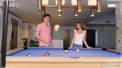 Allie Addison - Billiards With Stepbro