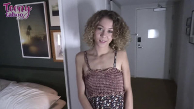 Allie Addison - Teen Babysitter Gets A Load Of Cum From Boss
