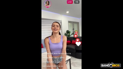 Kylie Quinn Live Stream with Step Dad