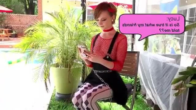 Lucy Valentine pretty little ginger hotty cocksucking