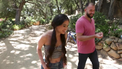 Angelina Moon - Lesbian's Creampie Cravings