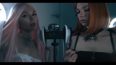 ASMR Twins Angel And Demon - Soly Asmr/solywwwl/SOLY