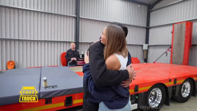 Lily Phillips Gets A FakeTruck GangBang