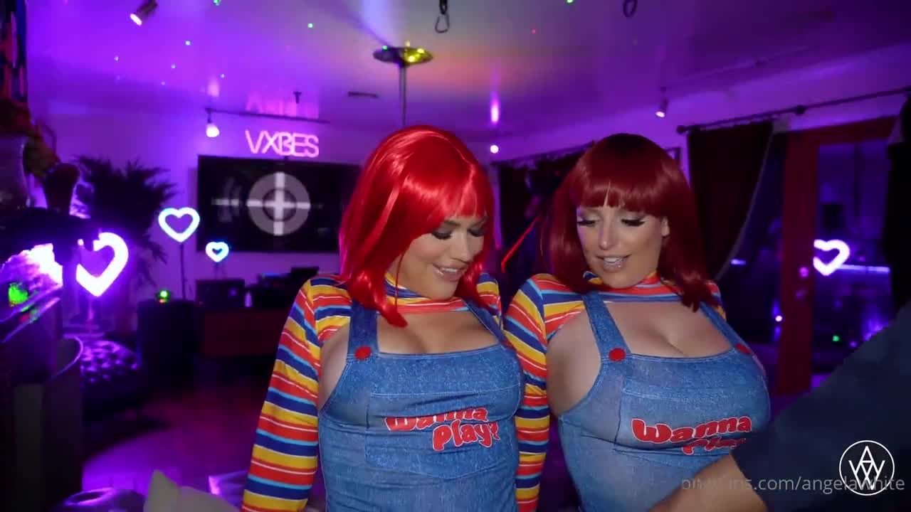 Angela White and Karmen Karma - Dick Or Treat - ePornhubs