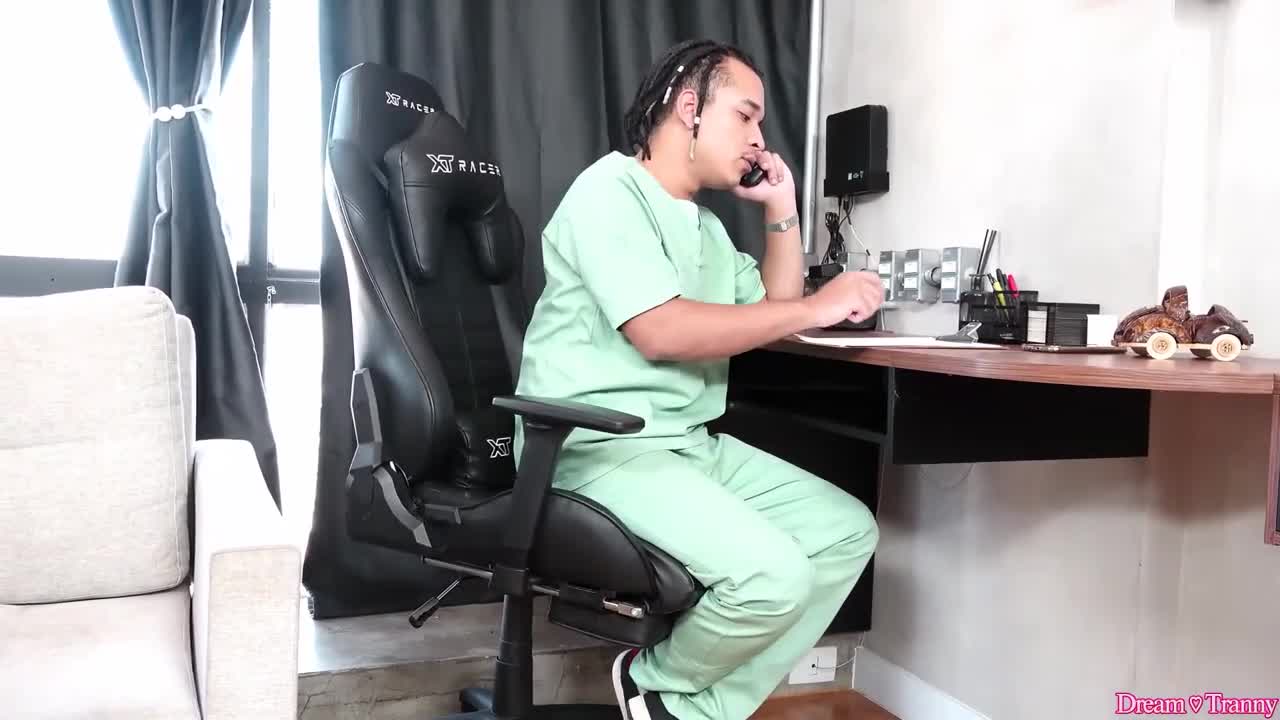 Sexy Dressed Juliana Souza Gets Anal as a tempting TGirl in Stockings BTG - ePornhubs