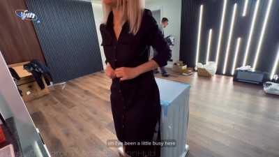 Squirtin' super hot lovemaking vlog delivery stud delivers jizz inwards pussy.