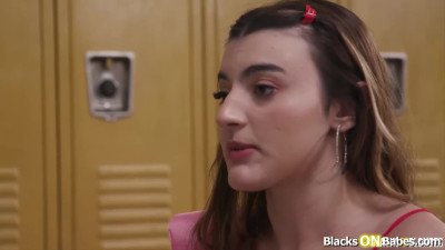 Big tits teacher and student sharing bbc