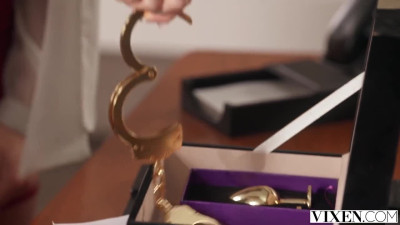 Aria Lee - Naughty Seductress Devours Coworkers Cock