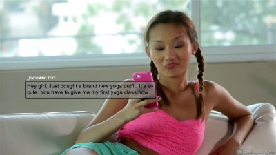 Webyoung - Alina Li and Veronica Rodriguez My First Yoga Class