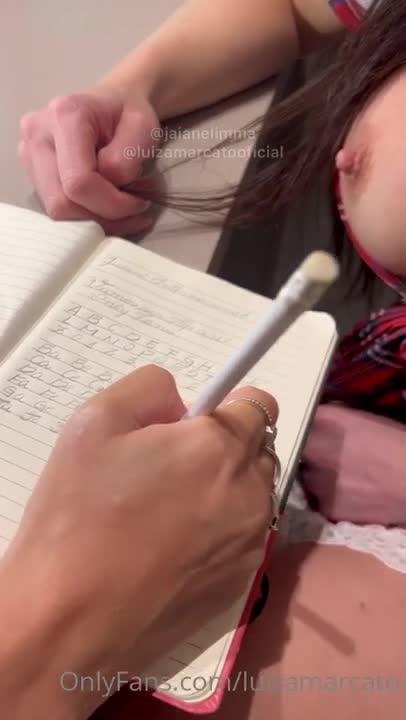 LuizaMarcato - My Cousin Began to Teach Me and the Climate Warmed up Mi Primito Empez - ePornhubs