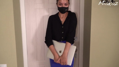 MiakaZ - Boss Cumshot on Secretary's Face