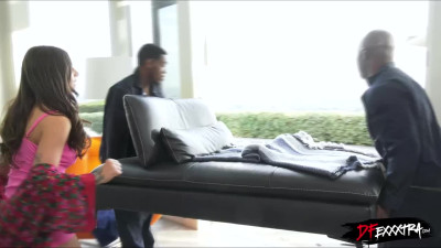 No, you ain't taking posession of my couch!
