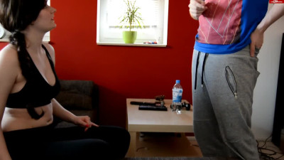 MarryFox - Vorm Sport AO in den Arsch gefickt