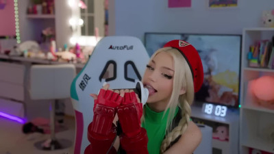 Cosplay ASMR Street Fighter Sammy White - Alice Delish
