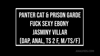 Jasminy Villar Phanter Cat The Guard TS on cis DP