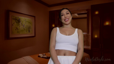 Asian Massage Gives You Happy Ending POV - Nicole Doshi -