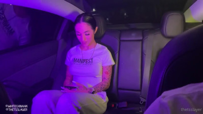 White Chinaa car anal TSSlayer