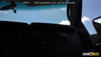 We offered her money to see her tits