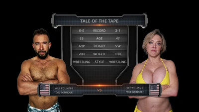 [1080p] Big Tits Want to Wrestle