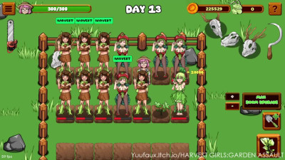 HARVEST GIRLS:GARDEN ASSAULT (DAY 13-15)