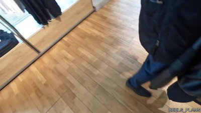 French Blonde Gets Used To Her Limit By 2 African Studs