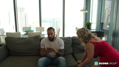 Andie Anderson - Busty wife Andie Anderson fucks her step-son
