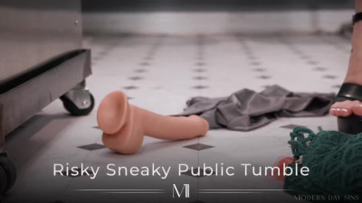 Jennifer White - Risky Sneaky Public Tumble 2