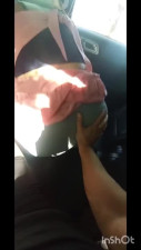 Fucking Gilf in back of suv