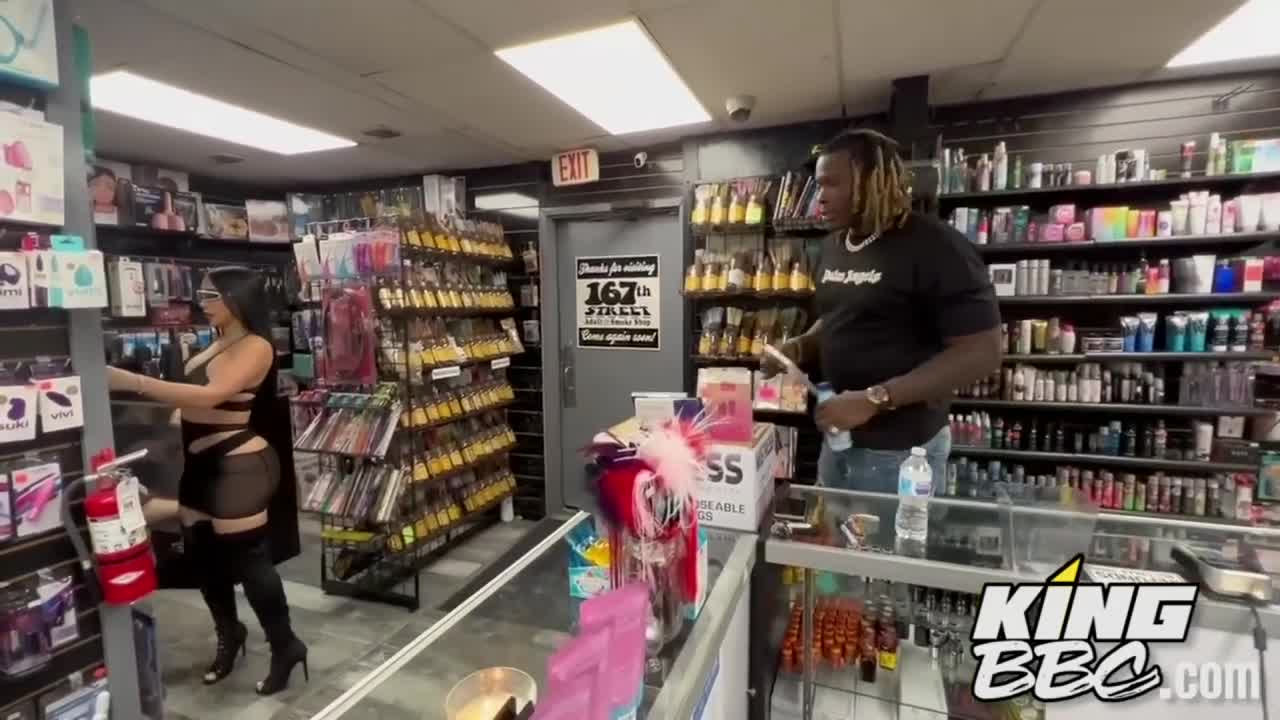 Valerie Kay gets fucked at gloryhole in sex store by BBC - ePornhubs