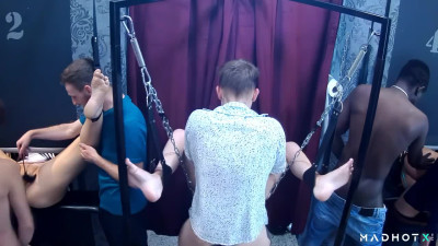 Madgloryholes - Extreme Gangbang For Blonde Angel