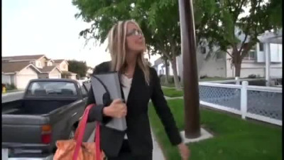 Sexy woman is forced to screw a student's father